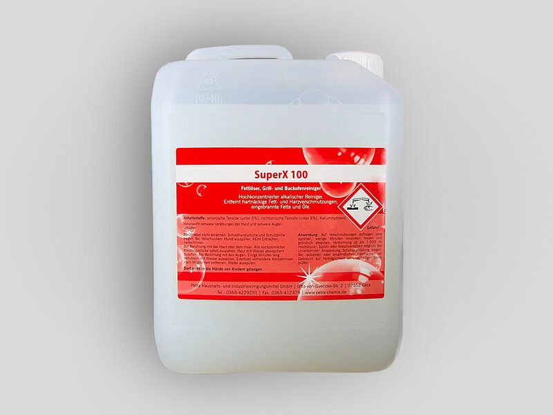 SuperX 100 - Grill- und Backofenreiniger (10L)